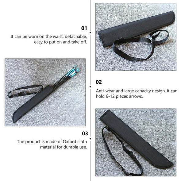 Archery Quiver Quiver Pot Back Waist Sling Arrows Quiver Archery Bag - Gadget Aliens 