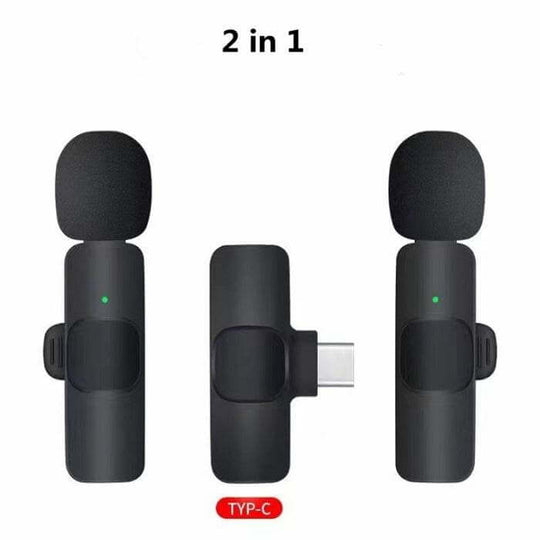 Pro Wireless Lavalier Microphone for iPhone, iPad - Omnidirectional - Gadget Aliens