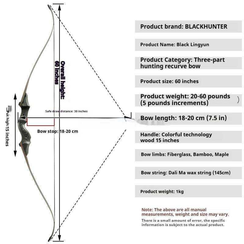 Competitive Archery Professional Combo Wooden Traditional Archery Equipment American Bow - Gadget Aliens