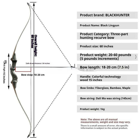 Competitive Archery Professional Combo Wooden Traditional Archery Equipment American Bow - Gadget Aliens 