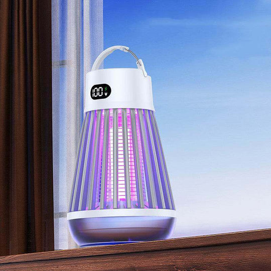 Digital Display Mosquito Killer Lamp Electric Shock Mosquito Trap Light Radiationless Insect Repellent Trap For Bedroom Outdoor Summer Gadgets - Gadget Aliens