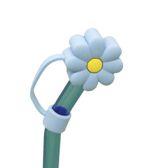 Cute Silicone Straw Covers Cap For 40ml Cup Reusable Straw Tips Lids Dust-Proof Drinking Straw - Gadget Aliens 