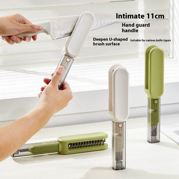 Multifunctional Hand Guard Cutter Cleaning Brush Kitchen Gadgets - Gadget Aliens