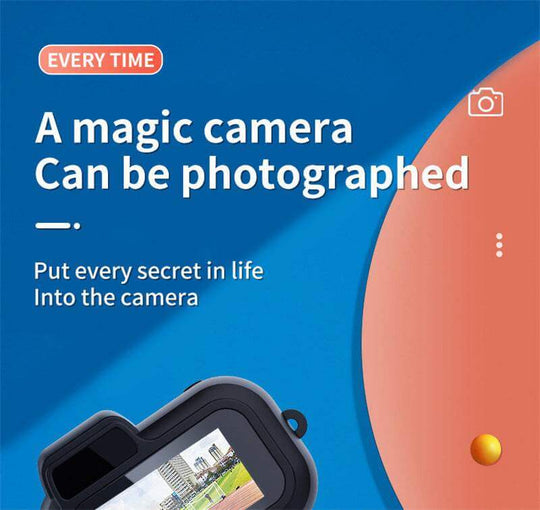 Retro Mini Camera With Screen Indoor Home Outdoor 1080p HD Portable Very Small Camera Video Support Holiday Gifts - Gadget Aliens 