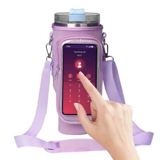 40oz Cup Cover Transparent Touch Screen Neoprene kitchen gadgets - Gadget Aliens 