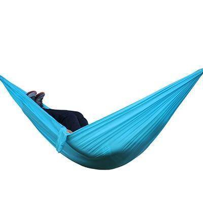 Backpacking Hammock - Portable Nylon Parachute Outdoor Double Hammock - Gadget Aliens