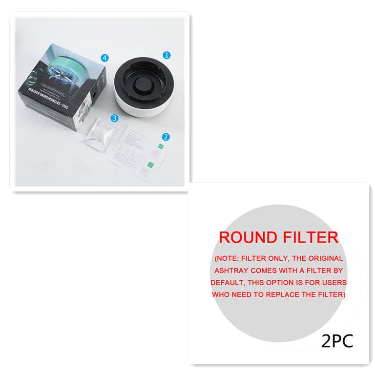 Smoke Removal Air Purification Ashtray Anion Purification Practical Automatic Purifier Ashtray Portable Gadgets For Car Ashtray - Gadget Aliens 