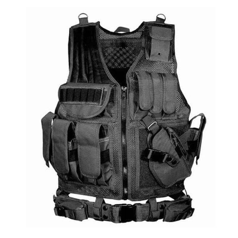 Tactical Vest Military Combat Army Armor Vests Molle Airsoft Plate Carrier Swat Vest Outdoor Hunting Fishing CS Training Vest - Gadget Aliens 