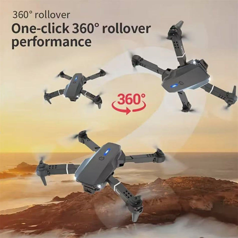 Experience next-level aerial agility with our 360° Rollover Performance Drone, engineered for stunning flips and rolls at the push of a button. Perfect for beginners and seasoned pilots alike, this drone delivers smooth, one-click 360° manoeuvres over any terrain—from rocky coastlines to open skies.