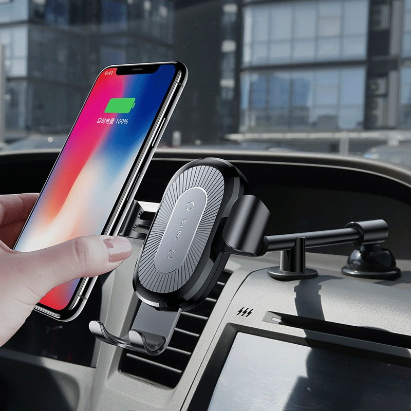 "Sleek and fast wireless charger with universal compatibility, designed for efficient charging of smartphones and smart devices. Compact, modern design for home and office use."