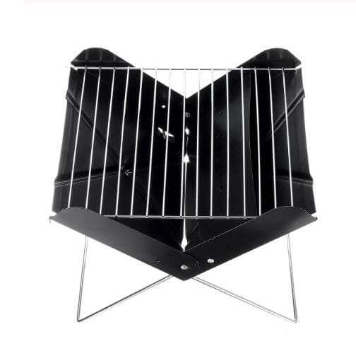 BBQ Grill Folding Stainless Steel Portable Small Barbecue Grill Tool BBQ Outdoor Camping Charcoal Furnace BBQ Grills Accessories - Gadget Aliens 