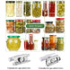 Adjustable Jar Opener Stainless Steel Lids Off Jar Opener Bottle Opener Kitchen Accessories Can Opener - Gadget Aliens 