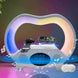 2024 New 6 In 1 Smart Remote Control Bluetooth-compatible Ambience Intelligent LED Table Lamp Multi-function Wireless Charger Night Light Bluetooth-compatible Speaker - Gadget Aliens 
