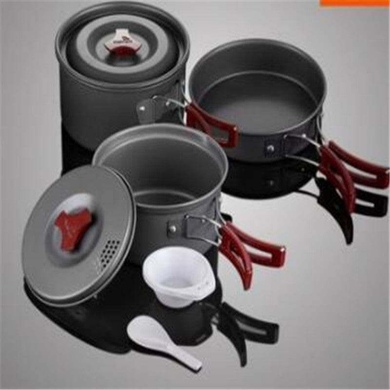 Picnic cookware set camping pot set camping pot - Gadget Aliens