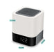 Bluetooth Speaker with Multi-coloured LED Nightlight and Alarm Clock - Gadget Aliens 