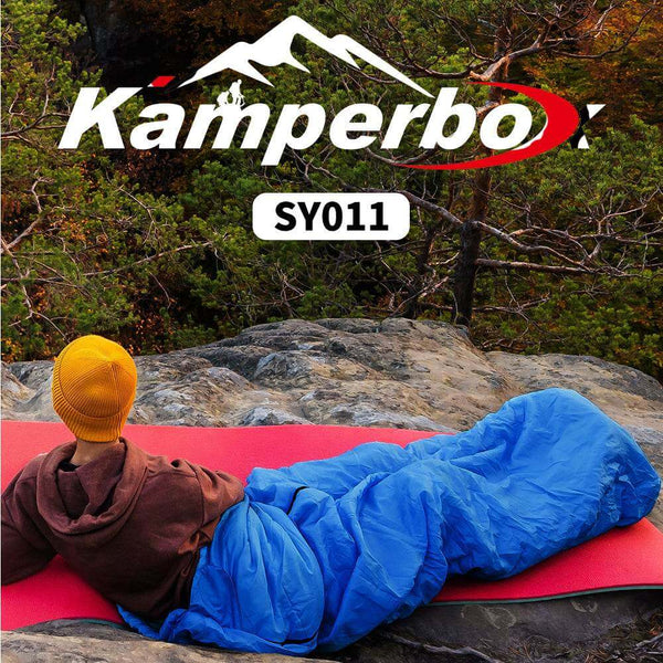 Kamperbox Camping Sleeping Bag Outdoor Camping 3 Season Sleeping Bag Camping - Gadget Aliens