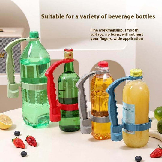 Beverage Bottle Inverted Cup Handle Non-slip Overflow Kitchen Gadgets - Gadget Aliens 