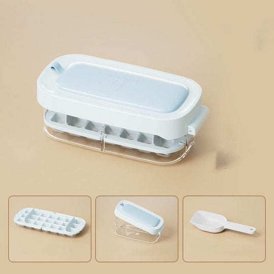 Ice Box Ice Cube Tray Grid High-Capacity Food Grade Kitchen Gadgets - Gadget Aliens 