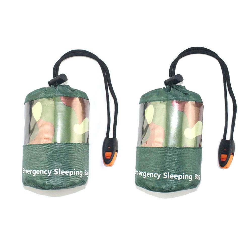 Outdoor Emergency Survival Sleeping Bag - Gadget Aliens 