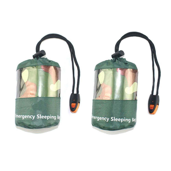 Outdoor Emergency Survival Sleeping Bag - Gadget Aliens 