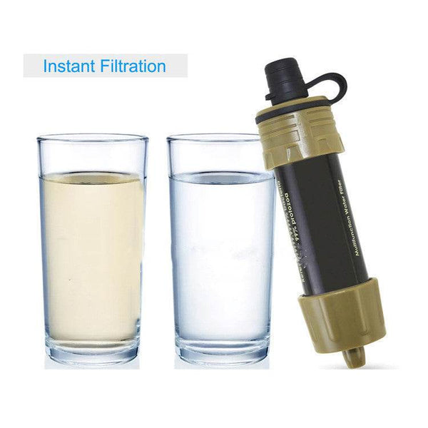 Mini Portable Filter With Water Purifier Straw - Gadget Aliens