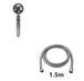 Propeller Driven Shower Head With Stop Button And Cotton Filter Turbocharged High Pressure Handheld Shower Nozzle - Gadget Aliens 