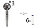 Propeller Driven Shower Head With Stop Button And Cotton Filter Turbocharged High Pressure Handheld Shower Nozzle - Gadget Aliens 