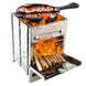 Lightweight Adjustable Folding Wood Burning Stove USA, Canada, AU - Gadget Aliens 