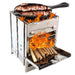 Lightweight Adjustable Folding Wood Burning Stove USA, Canada, AU - Gadget Aliens 
