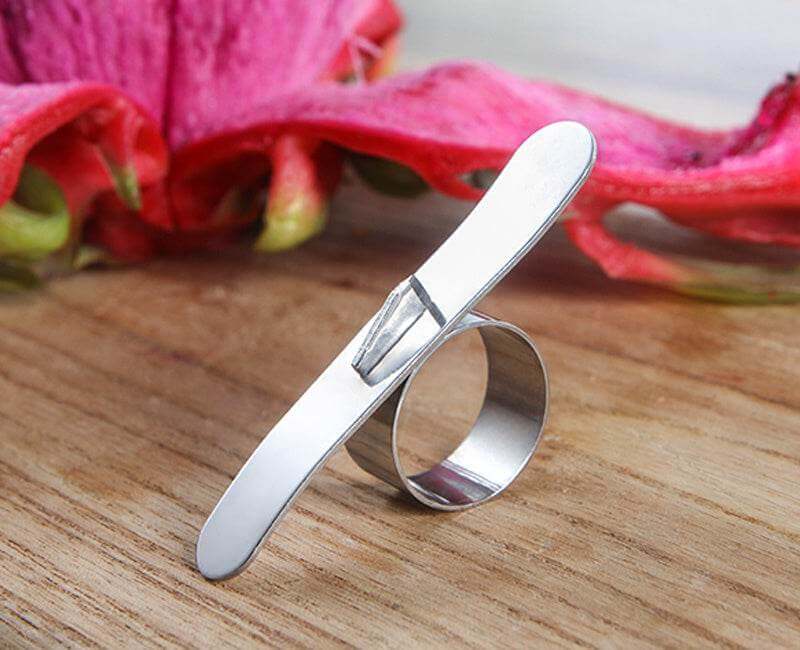 Stainless Steel Peeler Ring Kitchen Gadgets - Gadget Aliens
