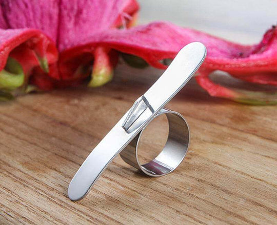 Stainless Steel Peeler Ring Kitchen Gadgets - Gadget Aliens