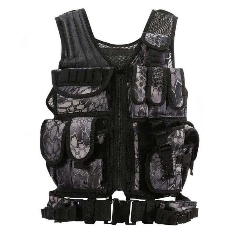 Tactical Vest Military Combat Army Armor Vests Molle Airsoft Plate Carrier Swat Vest Outdoor Hunting Fishing CS Training Vest - Gadget Aliens 