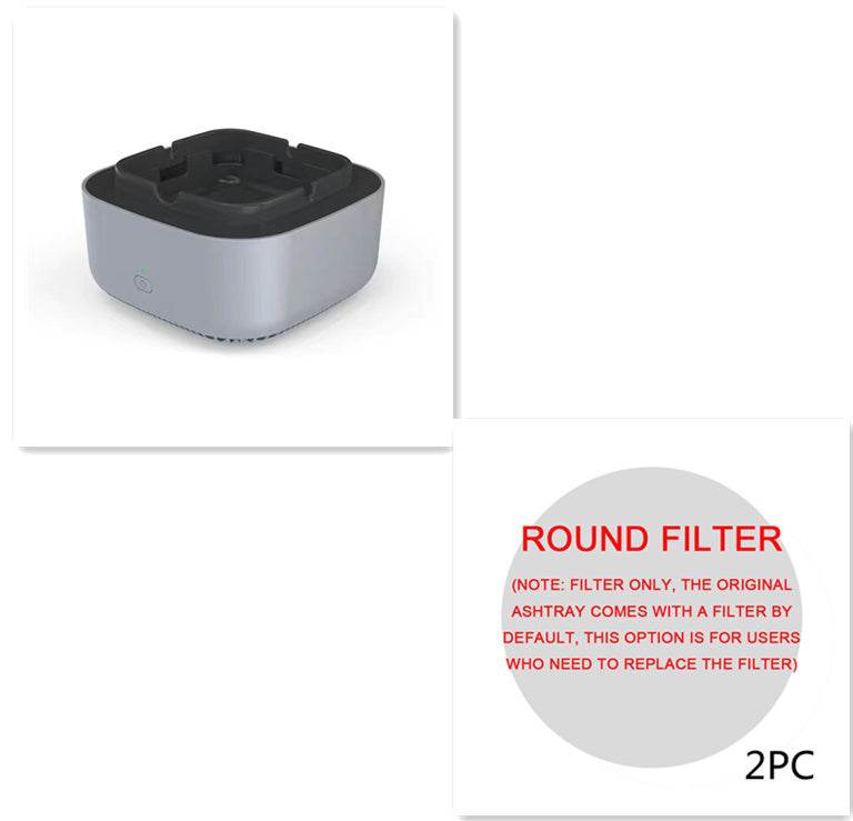 Smoke Removal Air Purification Ashtray Anion Purification Practical Automatic Purifier Ashtray Portable Gadgets For Car Ashtray - Gadget Aliens 