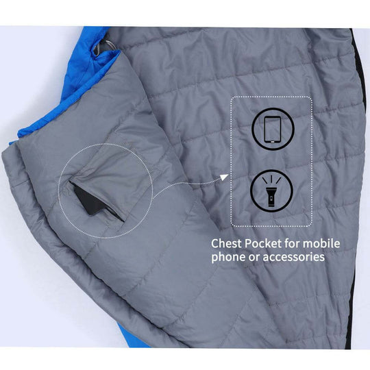 Kamperbox Camping Sleeping Bag Outdoor Camping 3 Season Sleeping Bag Camping - Gadget Aliens 