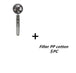 Propeller Driven Shower Head With Stop Button And Cotton Filter Turbocharged High Pressure Handheld Shower Nozzle - Gadget Aliens 