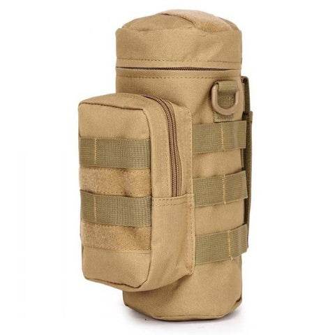 Outdoors Molle Water Bottle Pouch Tactical Gear Kettle Waist Shoulder Bag for Army Fans Climbing Camping Hiking Bags - Gadget Aliens 