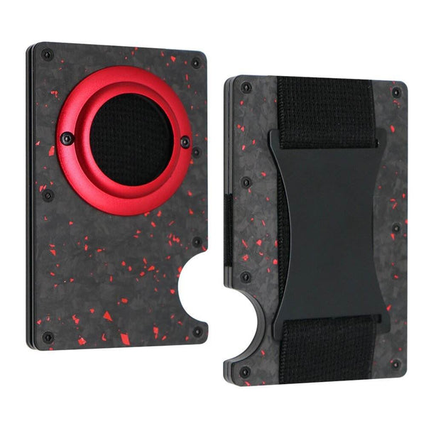 Tracker Card Holder Spot Forged Carbon Air Tag - Gadget Aliens