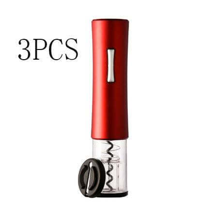 Electric Wine Opener Corkscrew Foil Cutter Set Automatic High-end Bottle Opener For Wine Kitchen Gadgets Can Opener - Gadget Aliens 