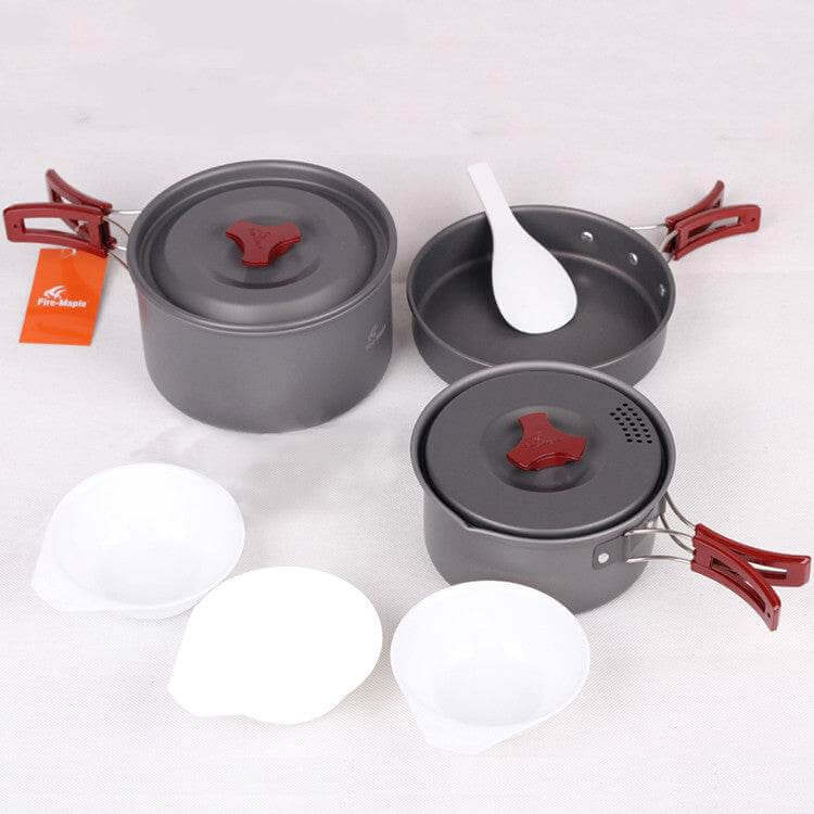 Picnic cookware set camping pot set camping pot - Gadget Aliens 
