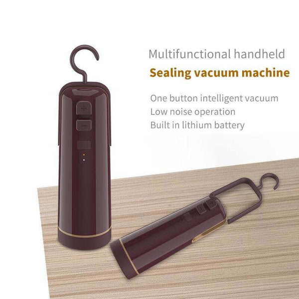 4 In 1 Portable Electric Vacuum Sealer For Vacuum Storage Bags Kitchen Gadgets - Gadget Aliens