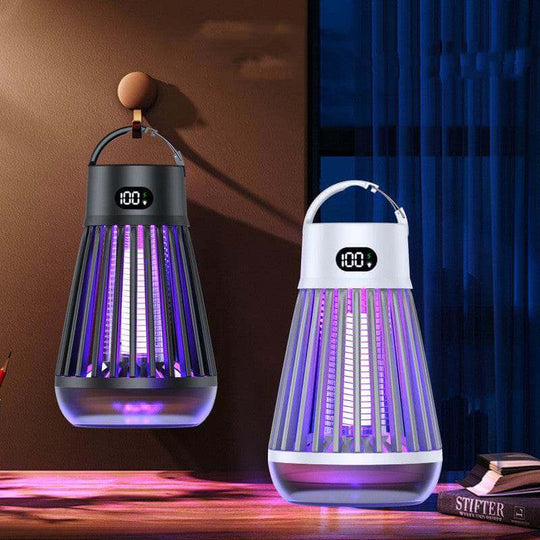 Digital Display Mosquito Killer Lamp Electric Shock Mosquito Trap Light Radiationless Insect Repellent Trap For Bedroom Outdoor Summer Gadgets - Gadget Aliens 