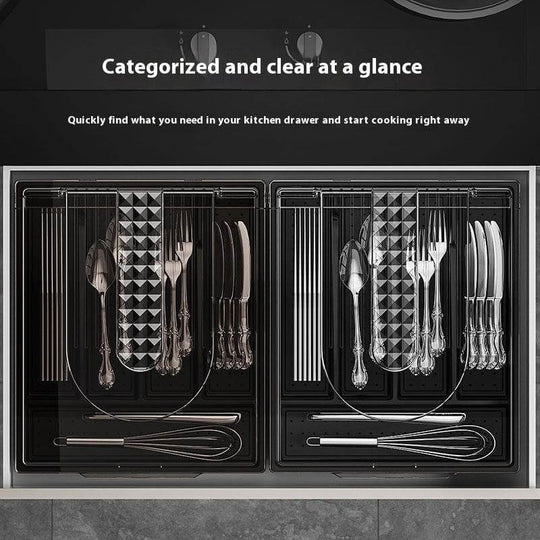 Tableware Storage Box Dustproof With Cover Kitchen Gadgets - Gadget Aliens 