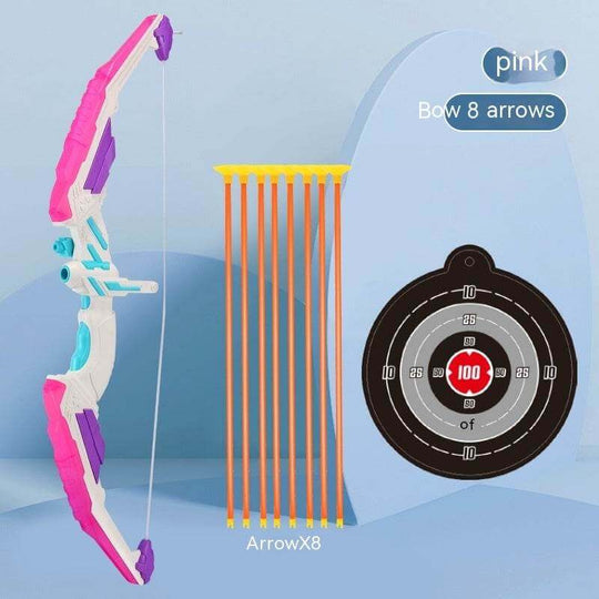 Children's Archery Bow and Arrow Set Arrow Target Quiver Boy Shooting - Gadget Aliens