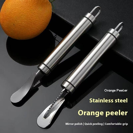 Orange-peeling Device Stainless Steel Household Peeling Kitchen Gadgets - Gadget Aliens 