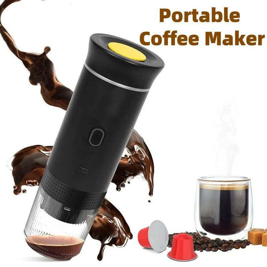 Electric Grinder Coffee Travel Handy 3 In1 Espresso Portable Coffee Espresso Maker Machine Cafe Portable Capsule Coffee Machine Kitchen Gadgets - Gadget Aliens