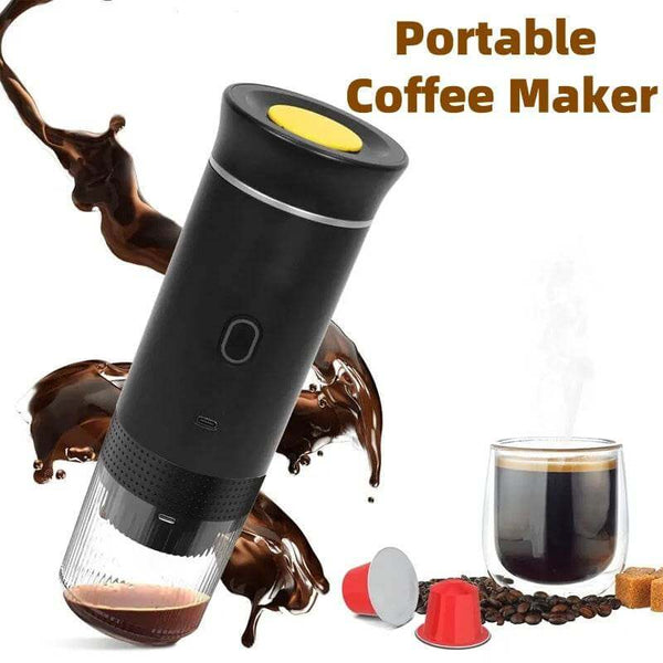 Electric Grinder Coffee Travel Handy 3 In1 Espresso Portable Coffee Espresso Maker Machine Cafe Portable Capsule Coffee Machine Kitchen Gadgets - Gadget Aliens 