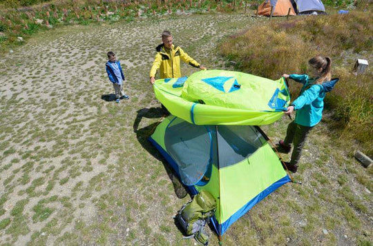 Tent Double Double Aluminum Pole Camping Outdoor Camping - Gadget Aliens 