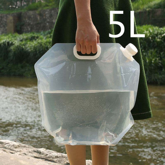PVC Outdoor Camping Hiking Foldable Portable Water Bags Container - Gadget Aliens