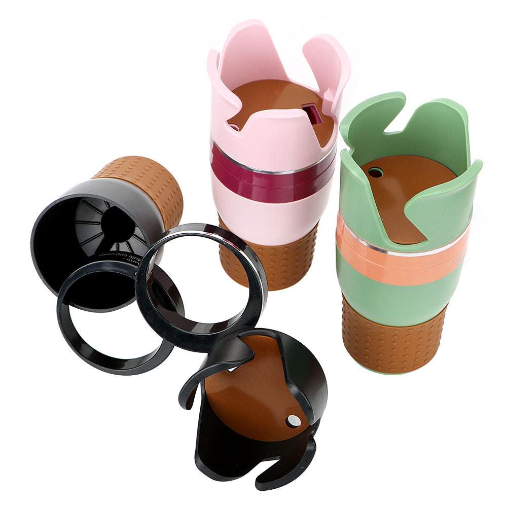 Rotating Car Cup Holder – Multi-Slot Organizer Accessory