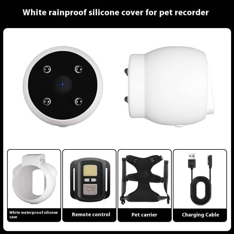 Pets Recorder Pet Tracker Collar Dogs And Cats Viewing Angle Motion Recording Camera Action Camera With Video Records Cat Collars Camera Sport Pet Products - Gadget Aliens 